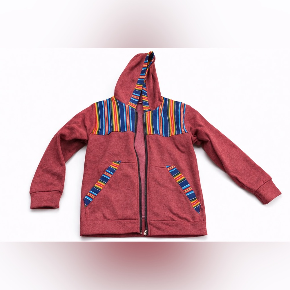 Colorful Striped Kids Hoodie
